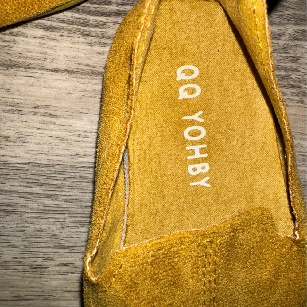 Toddler Mustard Flats